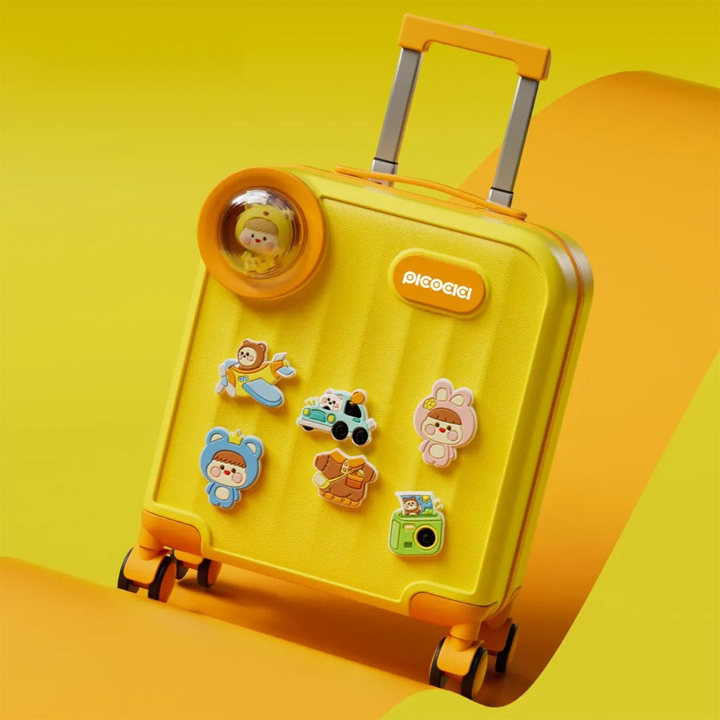 Kawaii Kids Rolling Suitcase | Fun Travel Luggage for Toddlers & Children