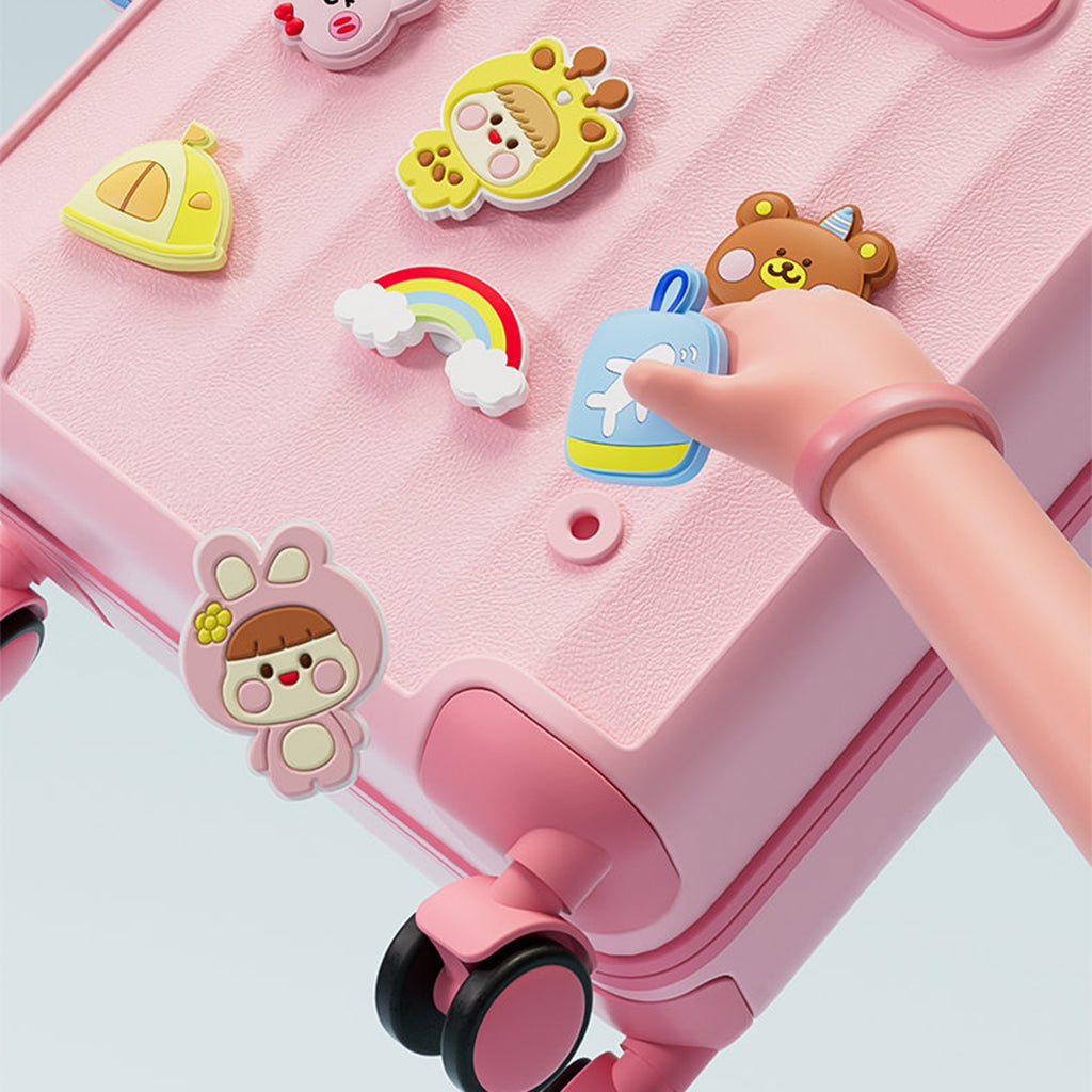 Kawaii Kids Rolling Suitcase | Fun Travel Luggage for Toddlers & Children