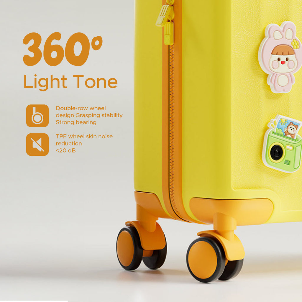 Kawaii Kids Rolling Suitcase | Fun Travel Luggage for Toddlers & Children