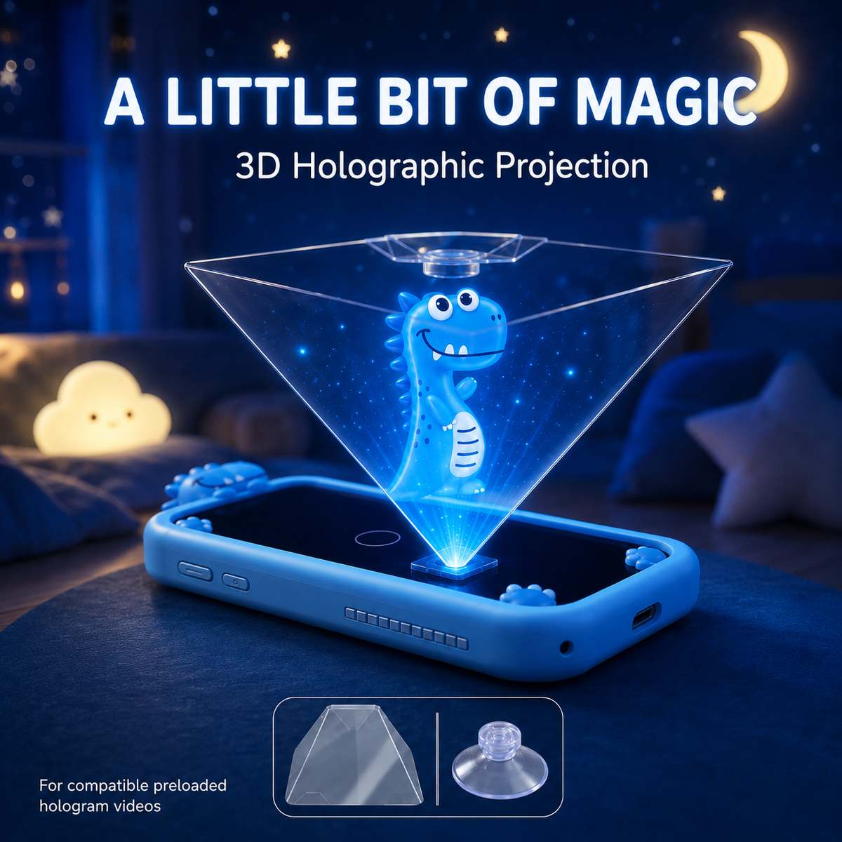 Kids Phone Toy with Dual Camera, Music & Interactive Learning Games