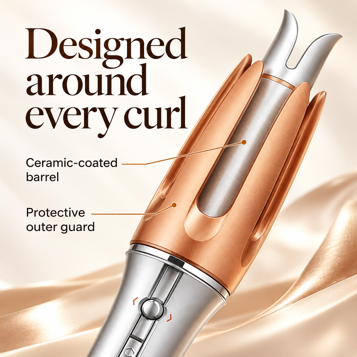 Automatic Hair Curler 25mm with 2-Way Rotation