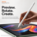 Xiaomi Focus Pen Pro – Smart Stylus with 16,384 Pressure Levels, Gesture Controls & Haptic Feedback