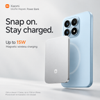 Xiaomi UltraThin Magnetic Power Bank 5000mAh – 15W Wireless & 22.5W USB-C Fast Charging