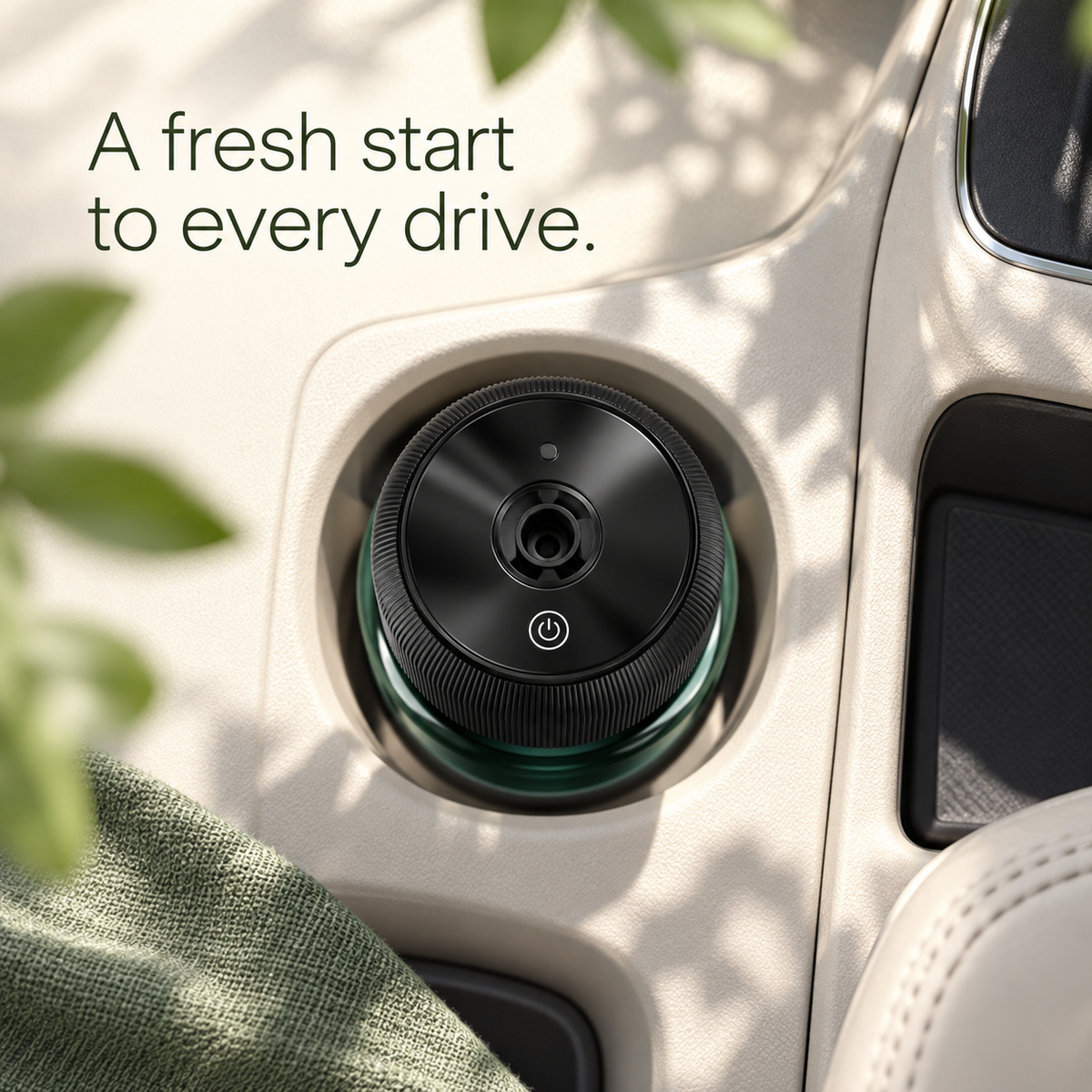 Car Fragrance Diffuser, USB Rechargeable Air Freshener, Cologne Scent