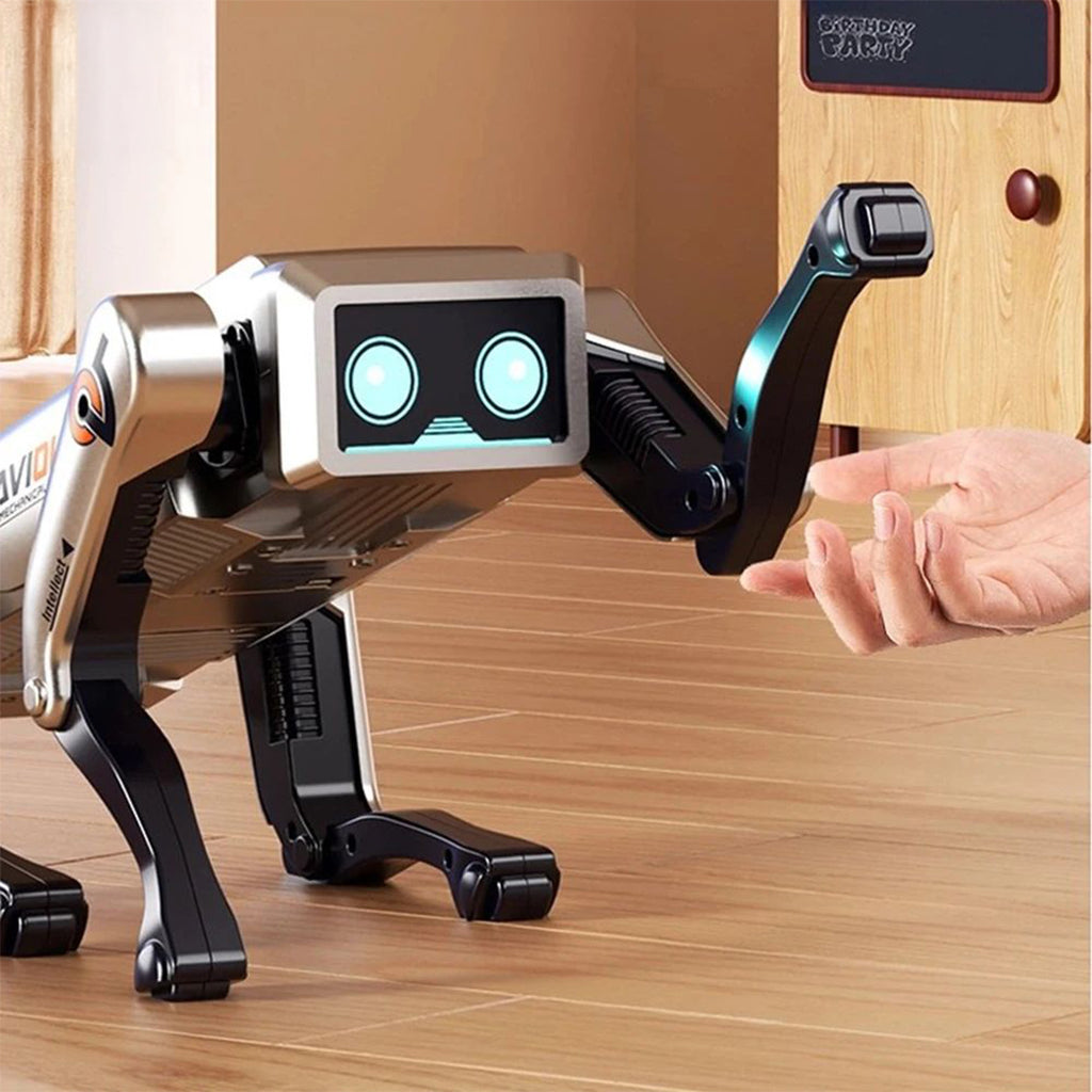 AI Robot Dog Saviour – 2.4GHz Remote Control Smart Quadruped Robot Toy