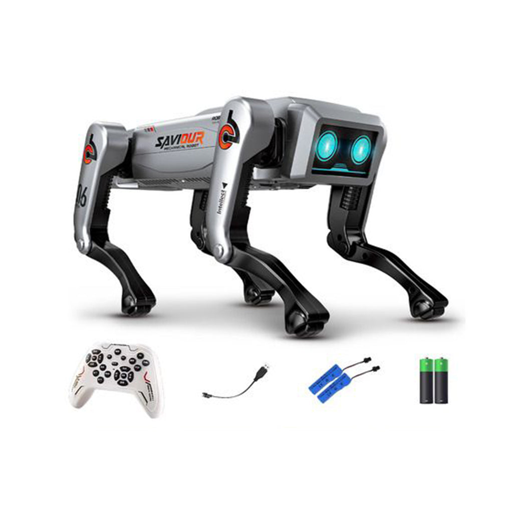 AI Robot Dog Saviour – 2.4GHz Remote Control Smart Quadruped Robot Toy